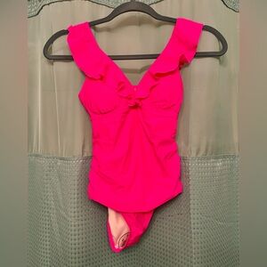 J•E Sterguard Girls One-Piece Swimsuit – Size 10Y